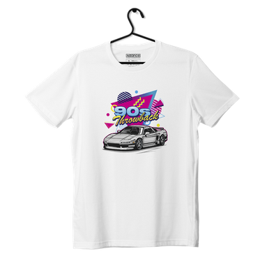 Biały T-shirt koszulka HONDA NSX 90s