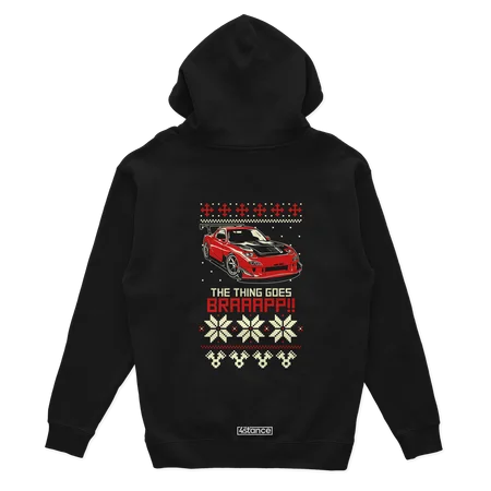 Bluza z kapturem Mazda RX7 Ugly Christmas Sweater