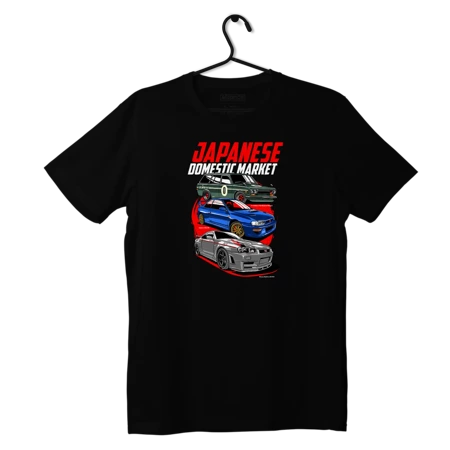 Czarny T-shirt koszulka JDM Japanese Domestic Market