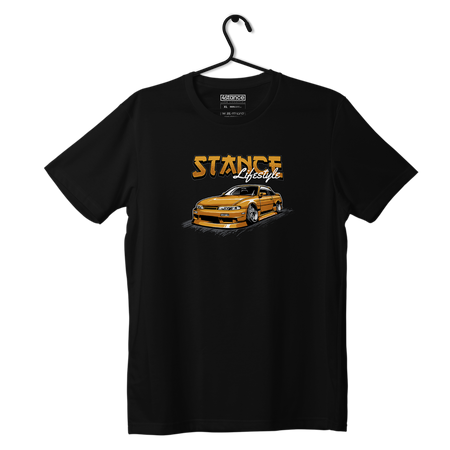 Czarny T-shirt koszulka NISSAN S14 ZENKI