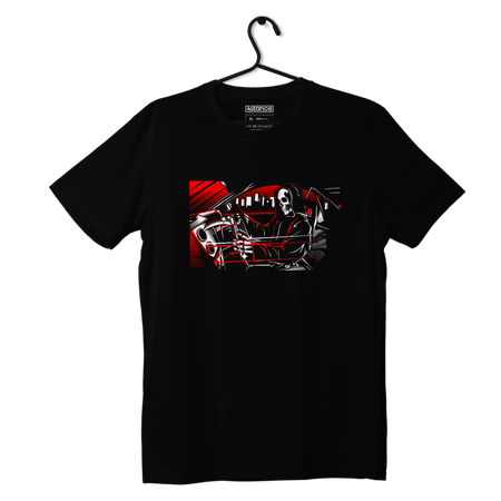 Czarny T-shirt koszulka RACER REAPER