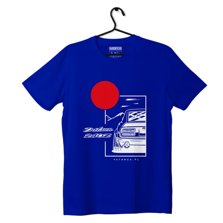 T-shirt koszulka Datsun 240Z niebieska