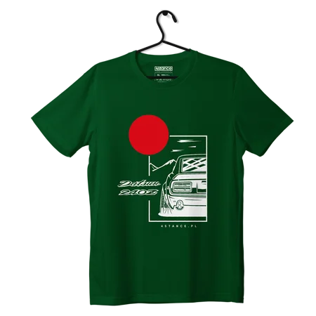 T-shirt koszulka Datsun 240Z zielona