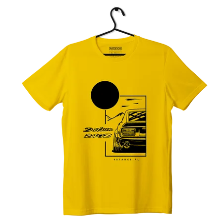 T-shirt koszulka Datsun 240Z żółta