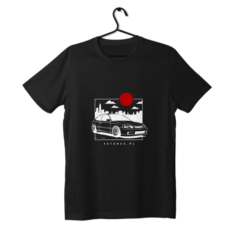 T-shirt koszulka Honda Civic VI JDM czarna