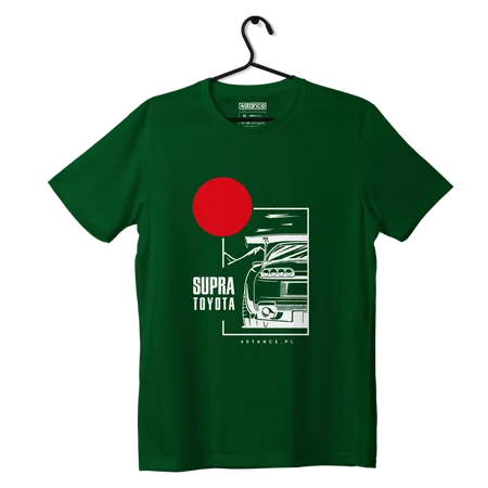 T-shirt koszulka Toyota Supra zielona