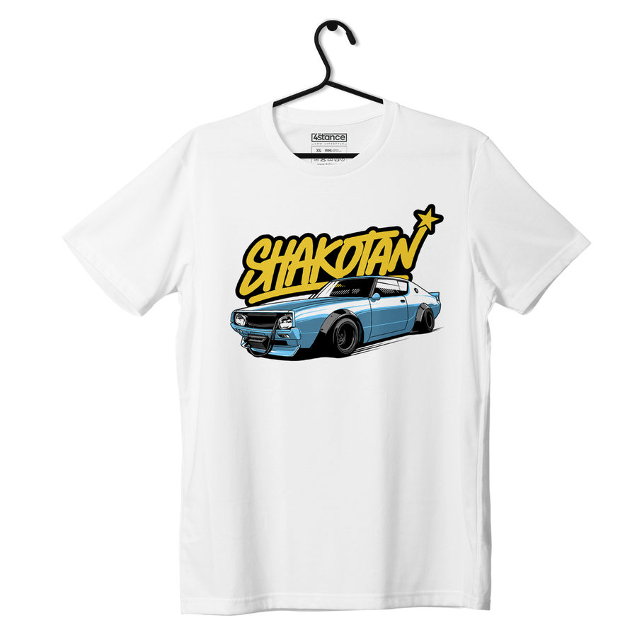 Biały T-shirt koszulka SHAKOTAN