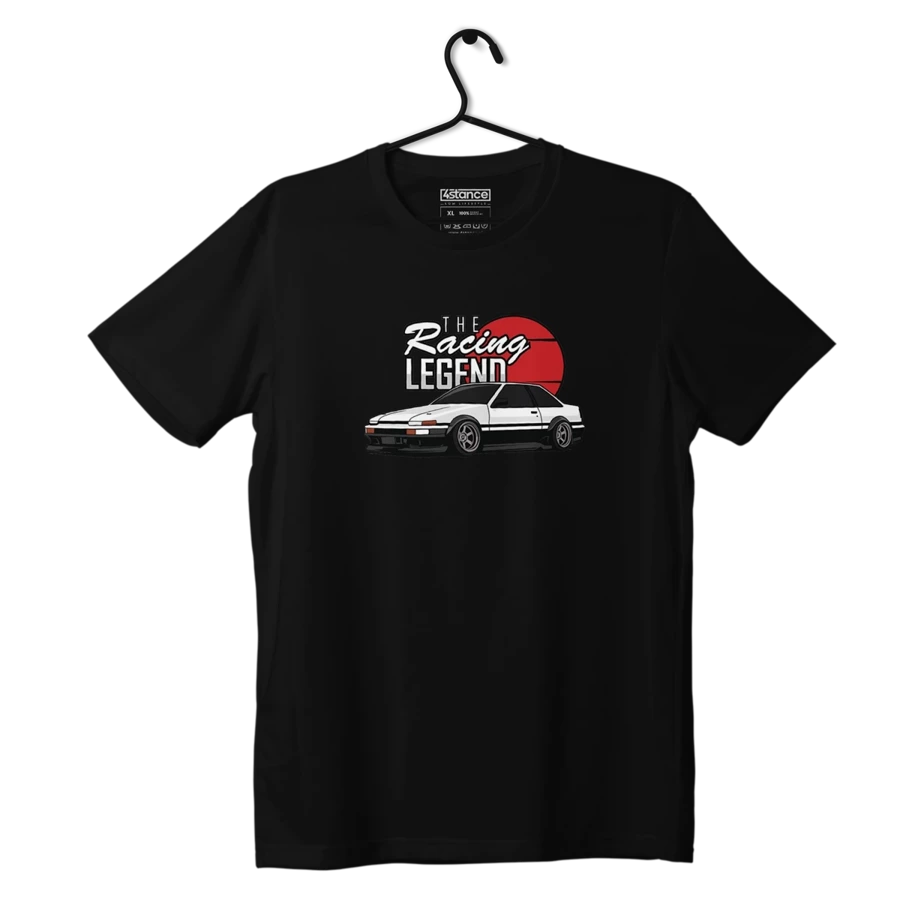 Czarny T-shirt TOYOTA  AE86 RACING