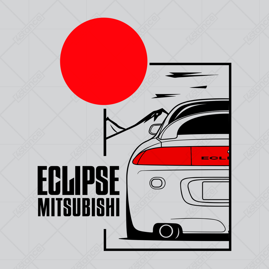 Kubek dla fana Mitsubishi Eclipse JDM