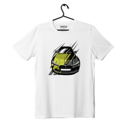 Biały T-shirt koszulka BMW M4 G82