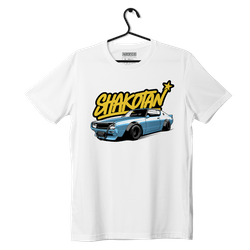 Biały T-shirt koszulka SHAKOTAN