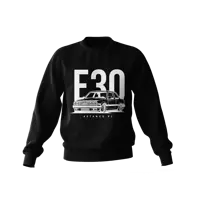 Bluza BMW E30 classic czarna