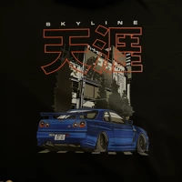 Bluza z kapturem Nissan Skyline GT-R R34 Stance