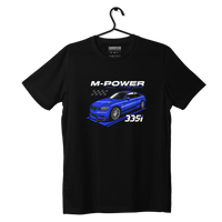 Czarny T-shirt koszulka BMW E90 M3