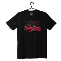 Czarny T-shirt koszulka MAZDA MIATA MX5