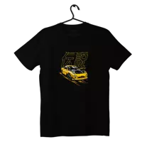 Czarny T-shirt koszulka Mazda RX7 JDM