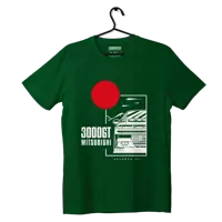 T-shirt koszulka Mitsubishi 3000GT zielona